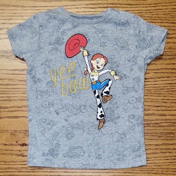 Disney Pixar Toy Story Jesse Yee Haw All Over Print T Shirt Size 5T - Picture 2 of 4
